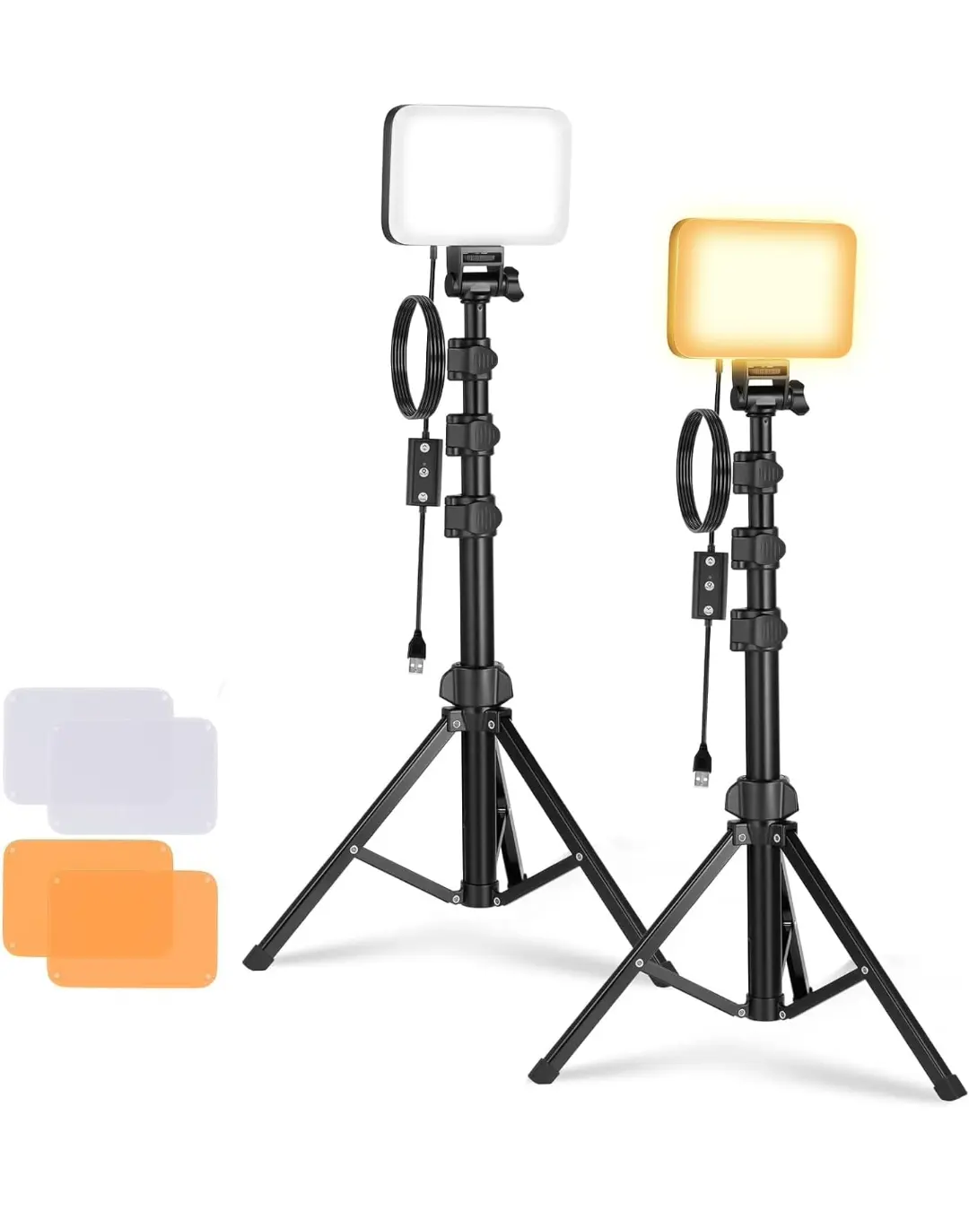 Luci per videochiamate zoom (sotto i 50€): Neewer Kit Portatile